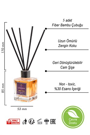 Kloye Pink Lüx Bamboo Çubuklu Oda Kokusu 110 ml