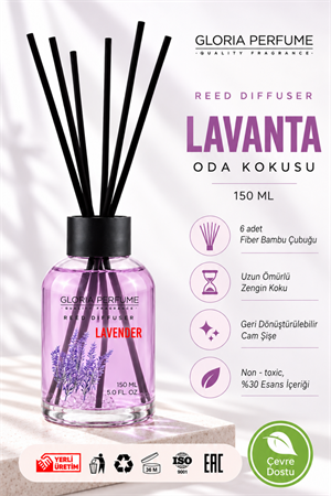 Lavender Bambu Çubuklu Oda Kokusu 150 ml