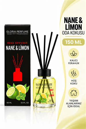 Lemon And Mint Bambu Çubuklu Oda Kokusu 150 ml