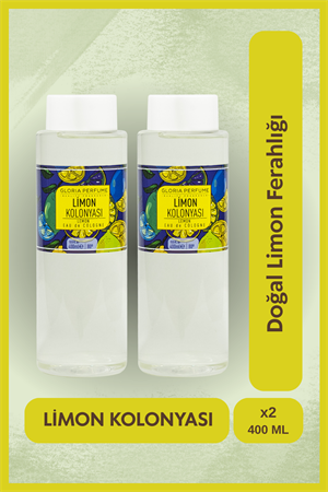 Limon Kolonyası Set 2x400 ml - Pet Şişe