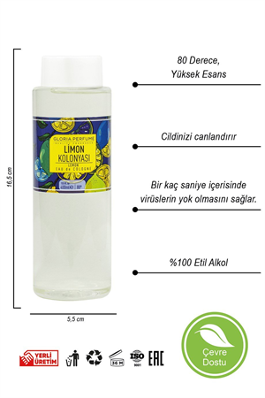 Limon Kolonyası Set 2x400 ml - Pet Şişe