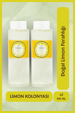 Limon Kolonyası Set 2x400 ml - Pet Şişe