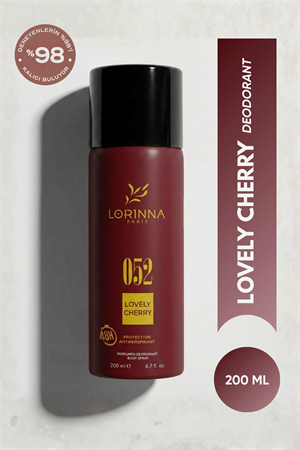Lovely Cherry 200 Ml Perfumed Deodorant