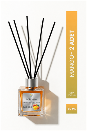 Mango Çubuklu Oda Kokusu Seti 2x50 ml