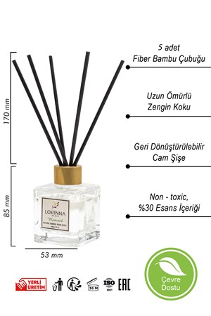 Naturel Bambu Çubuklu Oda Kokusu 110 Ml
