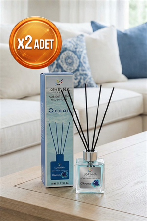 Ocean Çubuklu Oda Kokusu Seti 2x50 ml