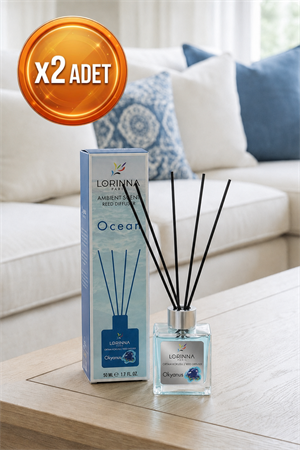 Ocean Çubuklu Oda Kokusu Seti 2x50 ml