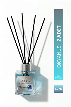 Ocean Çubuklu Oda Kokusu Seti 2x50 ml