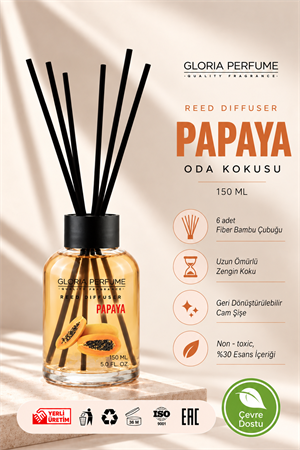 Papaya Bambu Çubuklu Oda Kokusu 150 ml