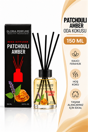 Patchuli Amber Bambu Çubuklu Oda Kokusu 150 ml
