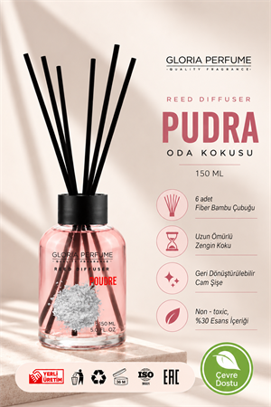 Poudre Bambu Çubuklu Oda Kokusu 150 ml
