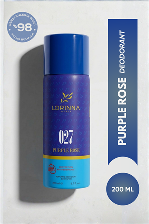 Purple Rose 200 Ml Perfumed Deodorant