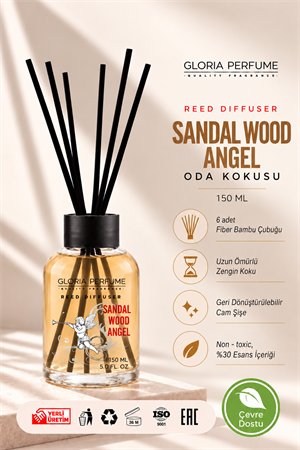 Sandal Wood(Angel) Bambu Çubuklu Oda Kokusu 150 ml