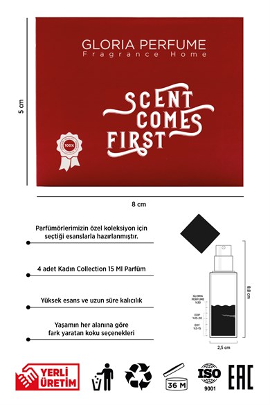 Scent Comes First Kadın Parfüm Seti Edp 60 ml