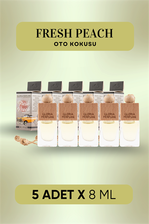Şeftali Oto Kokusu 5x8 ml