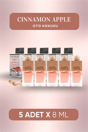 Tarçın Elma Oto Kokusu 5x8 ml