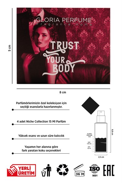 Trust Your Body Niche Parfüm Seti Edp 60 ml