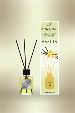 Vanilla Bambu Çubuklu 120 ml Oda Kokusu 