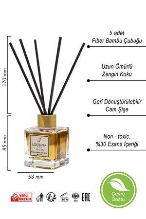 Vanilya Bambu Çubuklu Oda Kokusu 110 Ml