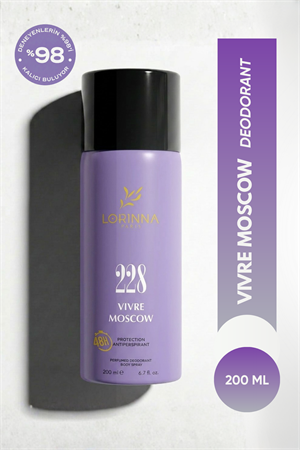 Vivre Moscow 200 Ml Perfumed Deodorant