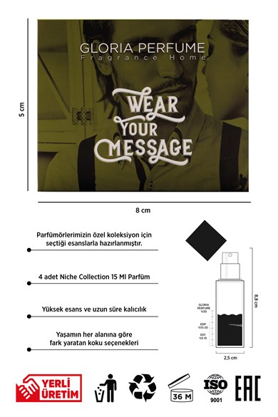 Wear Your Message Niche Parfüm Seti Edp 60 ml