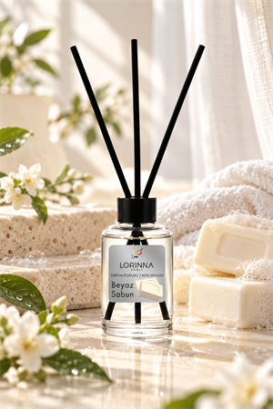 White Soap Bambu Çubuklu 120 ml Oda Kokusu 