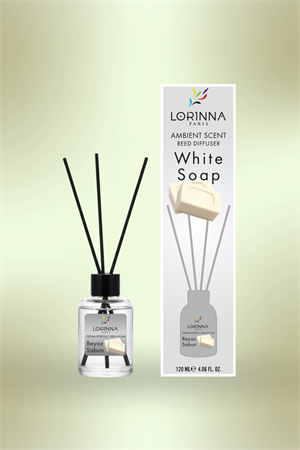 White Soap Bambu Çubuklu 120 ml Oda Kokusu 