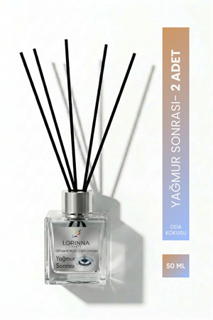 Yağmur Sonrası Çubuklu Oda Kokusu Seti 2x50 ml