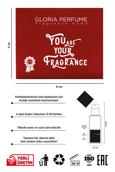 You Are Your Fragrance Kadın Parfüm Seti Edp 60 ml