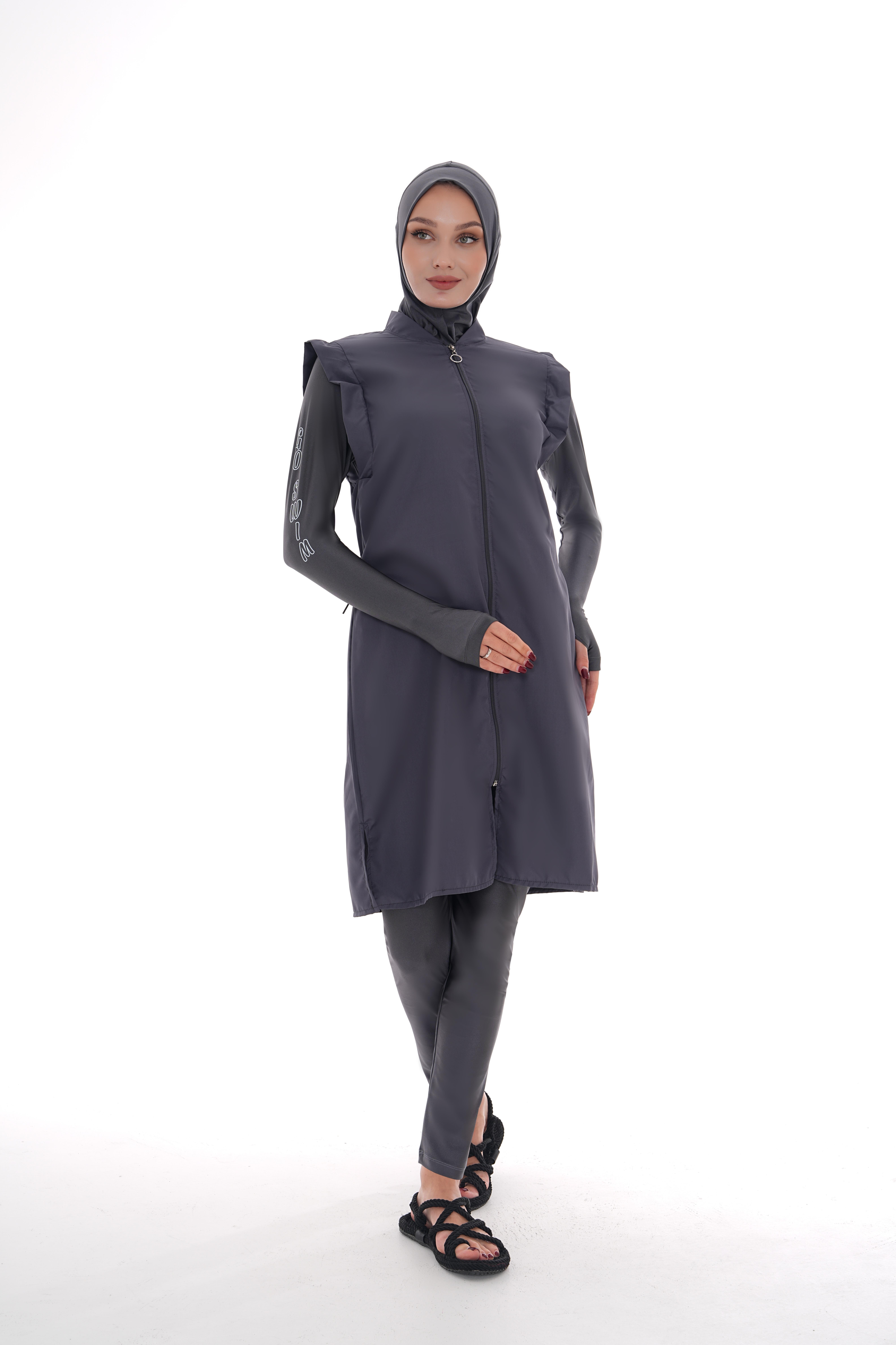 BAHAR 4'LÜ TK MAYO GRİ