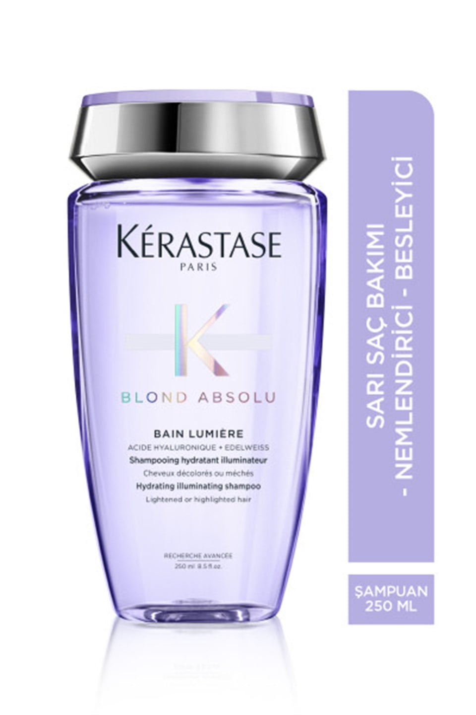 Bain Lumiere İşlem Görmüş Sarı Saçlar İçin Parlaklık Veren Şampuan 250ml Çizgi Shop'da.
