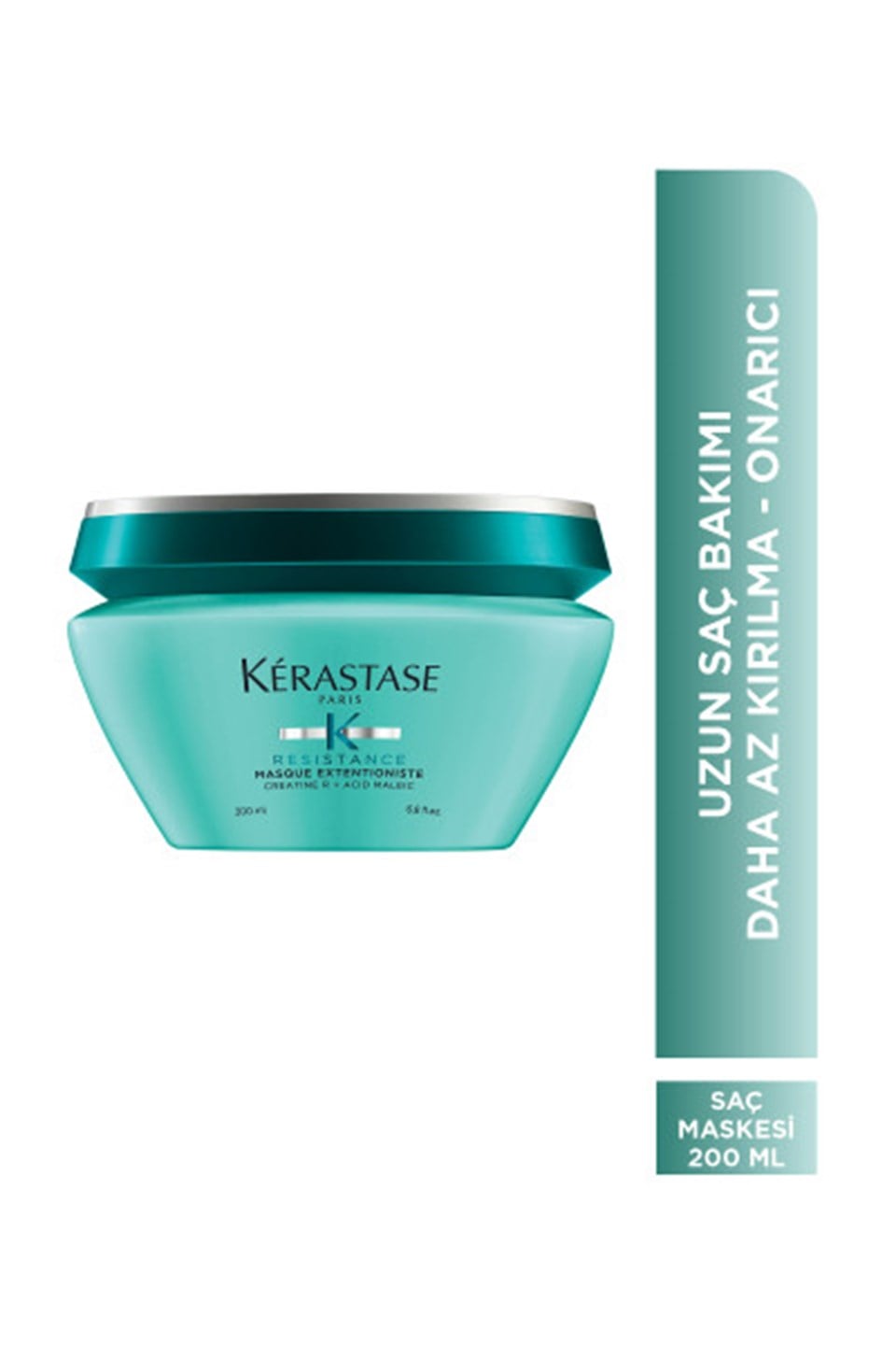 Resistance Extentioniste Masque Extentioniste Daha Uzun ve Güçlü Saçlar için Onarıcı Maske 200ml Çizgi Shop'da.