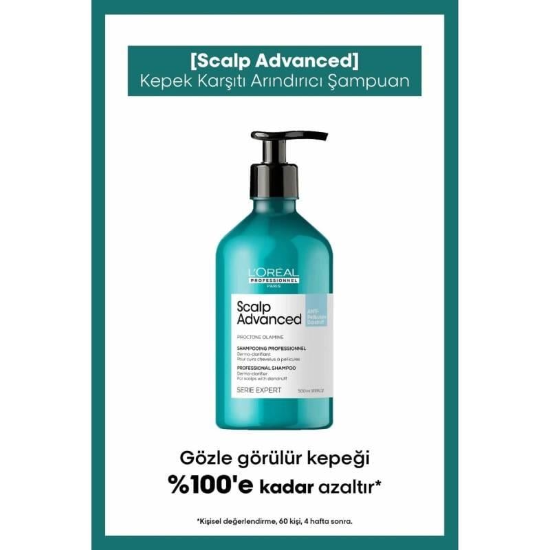 Serie Expert Scalp Advanced Kepek Karşıtı Profesyonel Şampuan 500 Ml Çizgi Shop'da.