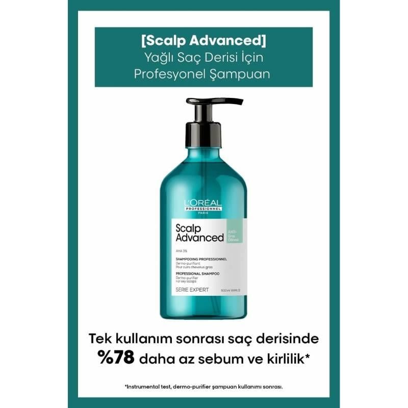 Serie Expert Scalp Advanced Yağlanma Karşıtı Profesyonel Şampuan 500 Ml Çizgi Shop'da.