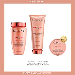 Discipline Sülfatsız Zor Şekillenen Saçlar İçin Kontrol Sağlayan Elektriklenme Karşıtı Maske Hediyeli Set  Çizgi Shop'da.