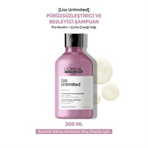 Serie Expert Liss Unlimited Elektriklenme Karşıtı Ve Yoğun Yumuşaklık Veren Şa Çizgi Shop'da.