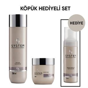 System Professional Repair Yıpranmış Saçlar İçin Onarıcı Hediyeli Set Çizgi Shop'da.