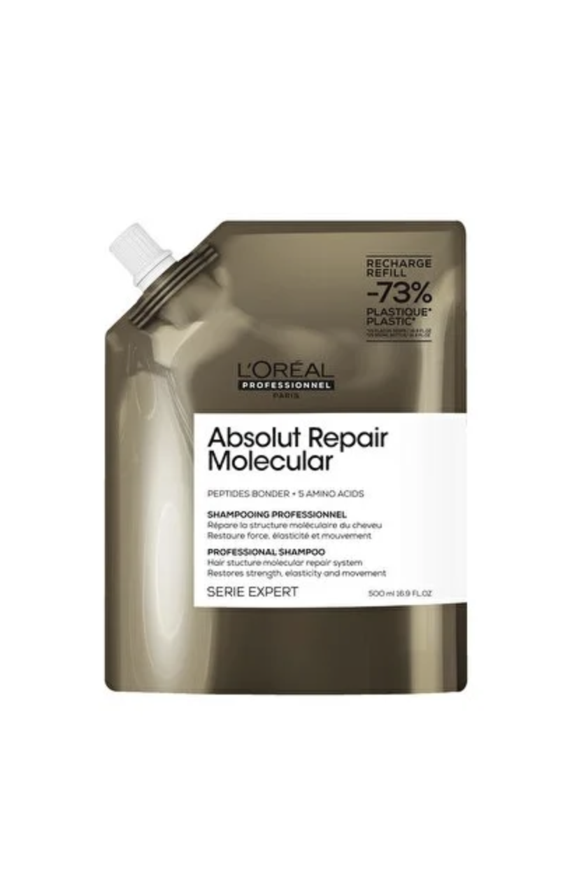 Absolut Repair Molecular Tüm Yıpranmış Saçlar İçin Arındırıcı Refill Şampuan 500ml Çizgi Shop'da.