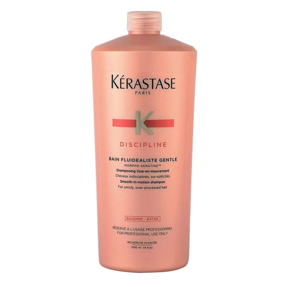 Asi ve Kabarık Saçlar için Şampuan 1000 ml - Discipline Bain Fluidealiste No Sulfates 3474630647534