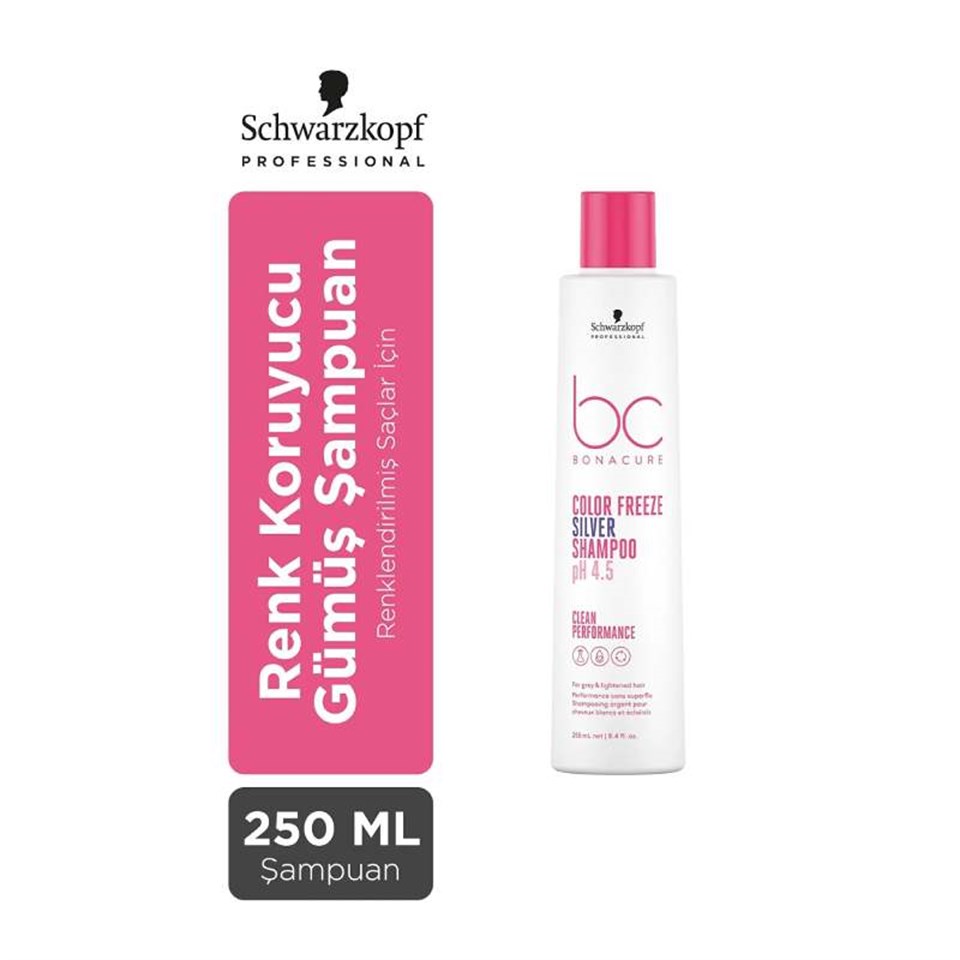 Bc Clean Renk Koruyucu Gümüş Şampuan 250ml Çizgi Shop'da.