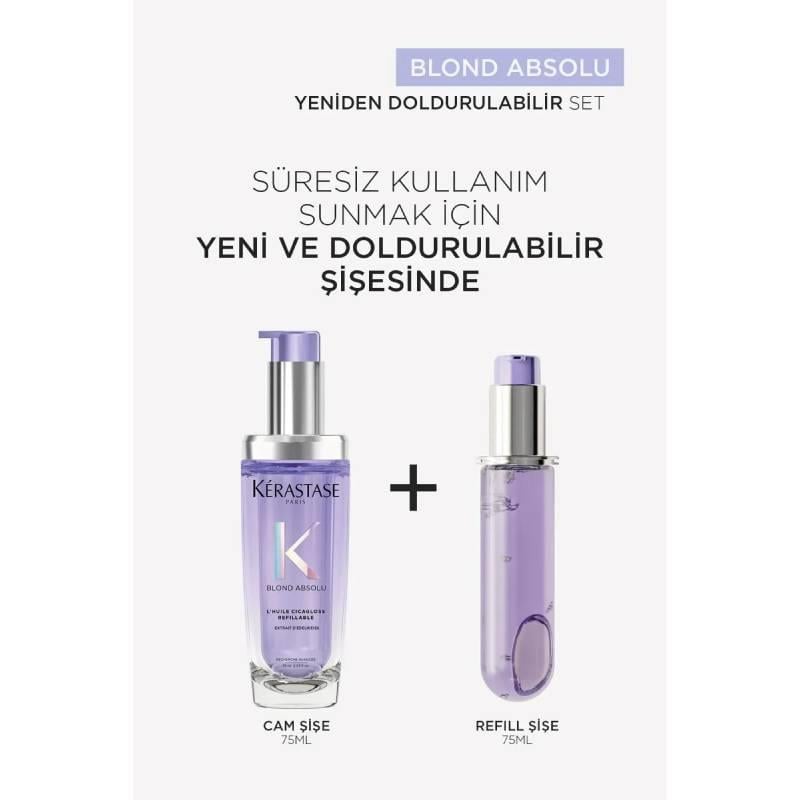 Blond Absolu L'huile Cicagloss Sarı Saçlar Için Saç Bakım Yağı 75 ml Çizgi Shop'da.