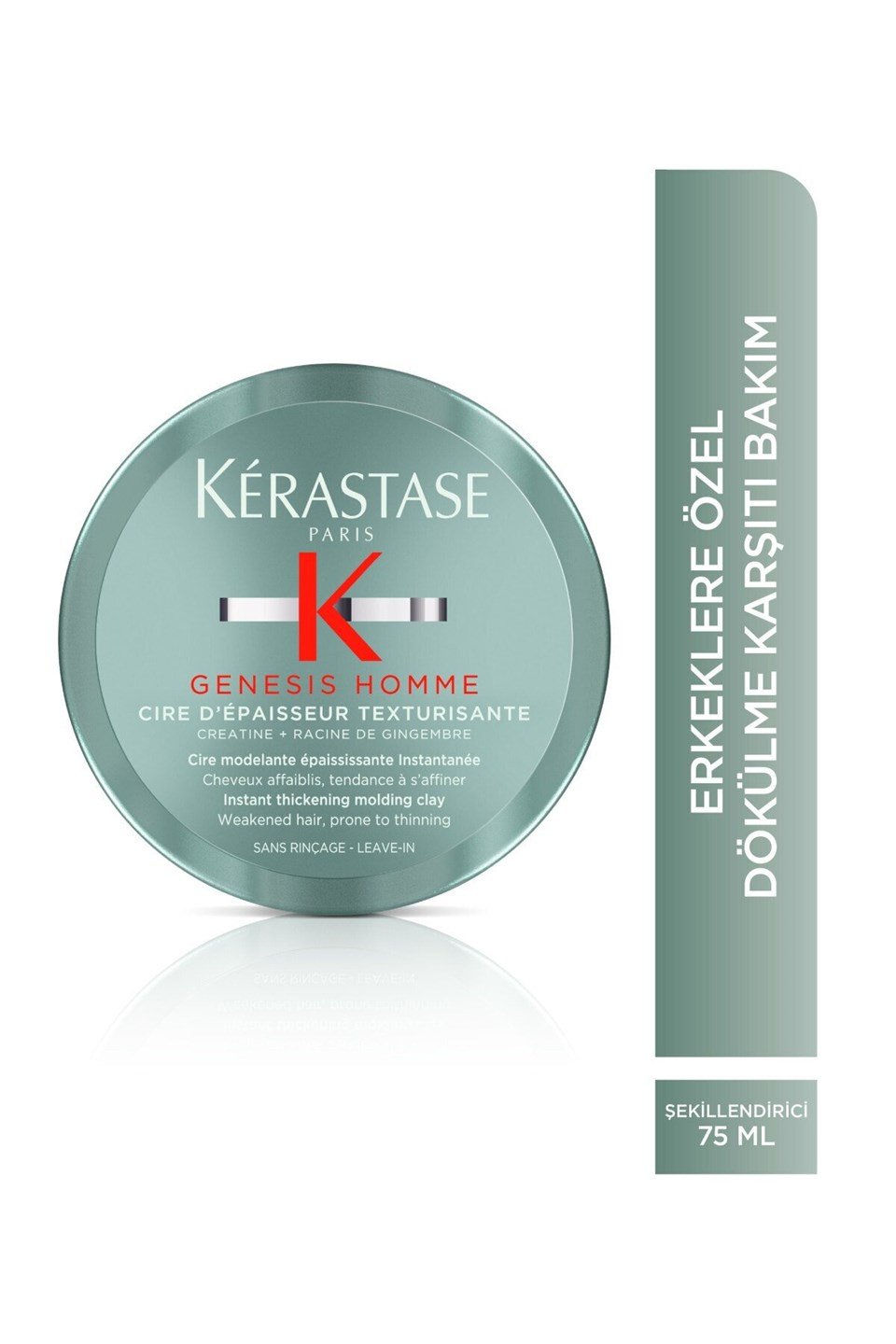Genesis Homme Şekillendirici Wax 75ml Çizgi Shop'da.