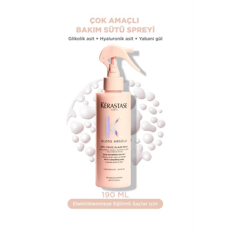 Gloss Absolu Elektriklenmeye Eğilimli Saçlar Için Çok Amaçlı Bakım Sütü Spreyi 190 ml Çizgi Shop'da.