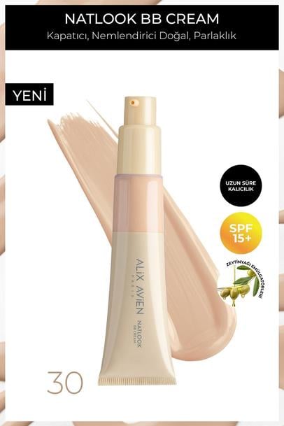 Kapatıcılık, Doğal Parlaklık Sağlayan Spf15 Faktör Nemlendiren Bb Krem - Bb Cream 30 Medium Çizgi Shop'da.
