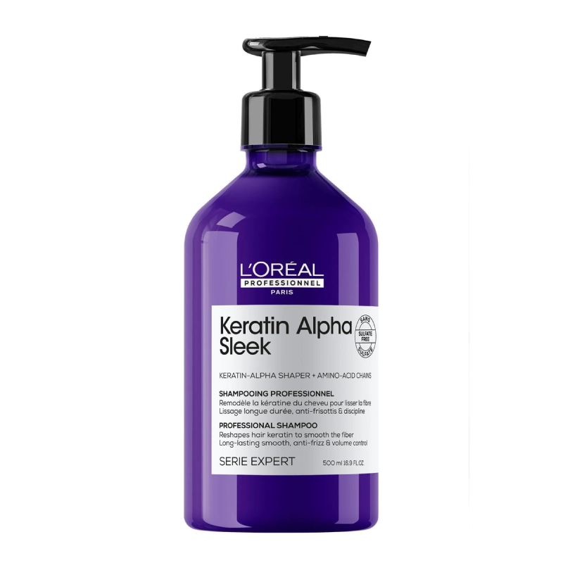 Keratin Alpha Sleek Şampuan 500 ML Çizgi Shop'da.