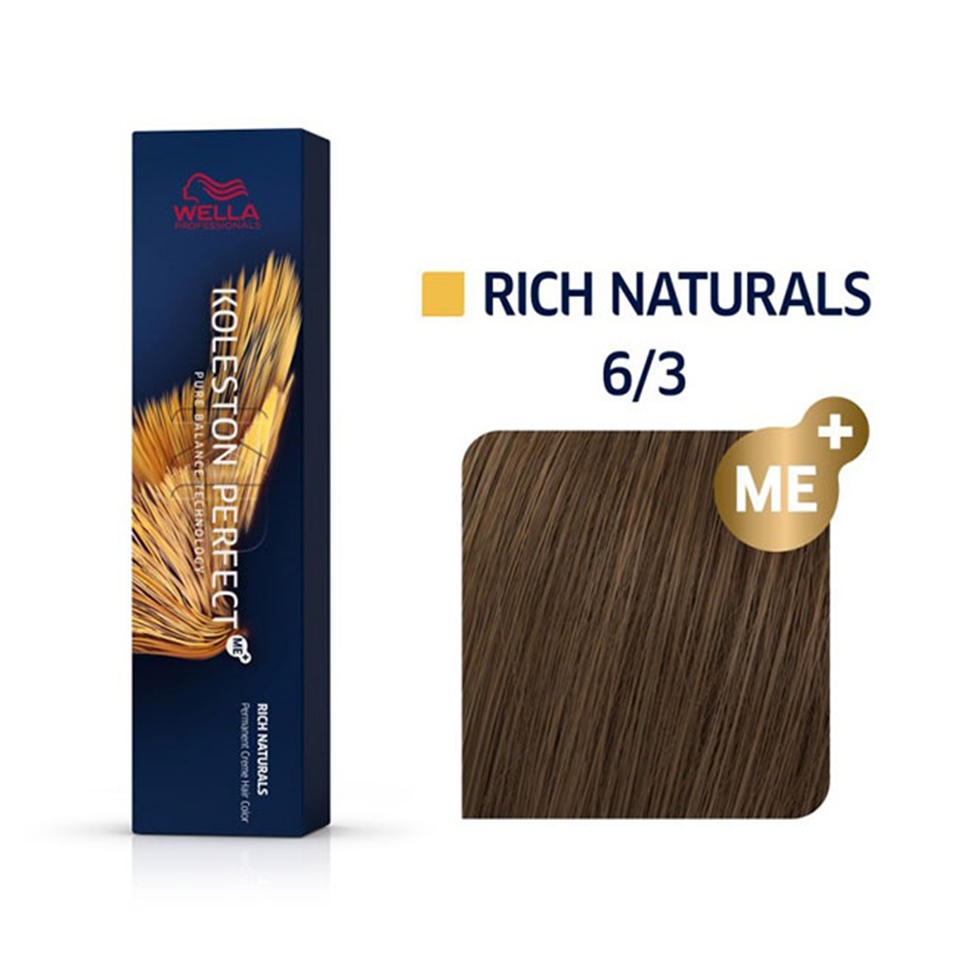 Koleston Perfect Me+ 6/3 Koyu Kumral Altın Saç Boyası 60 ml (Oksidansız)