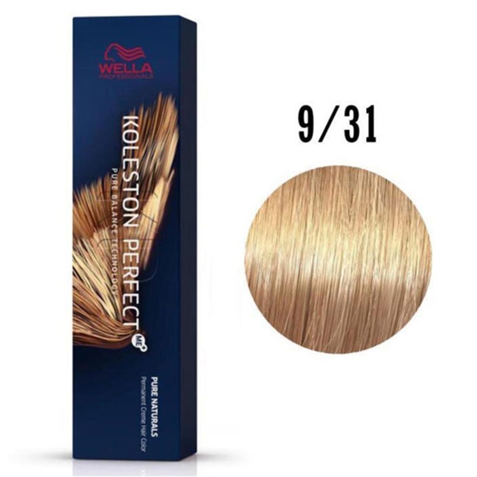 Koleston Perfect Me+ 9/31 Çok Açık Altın Küllü Sarı 60Ml Saç Boyası