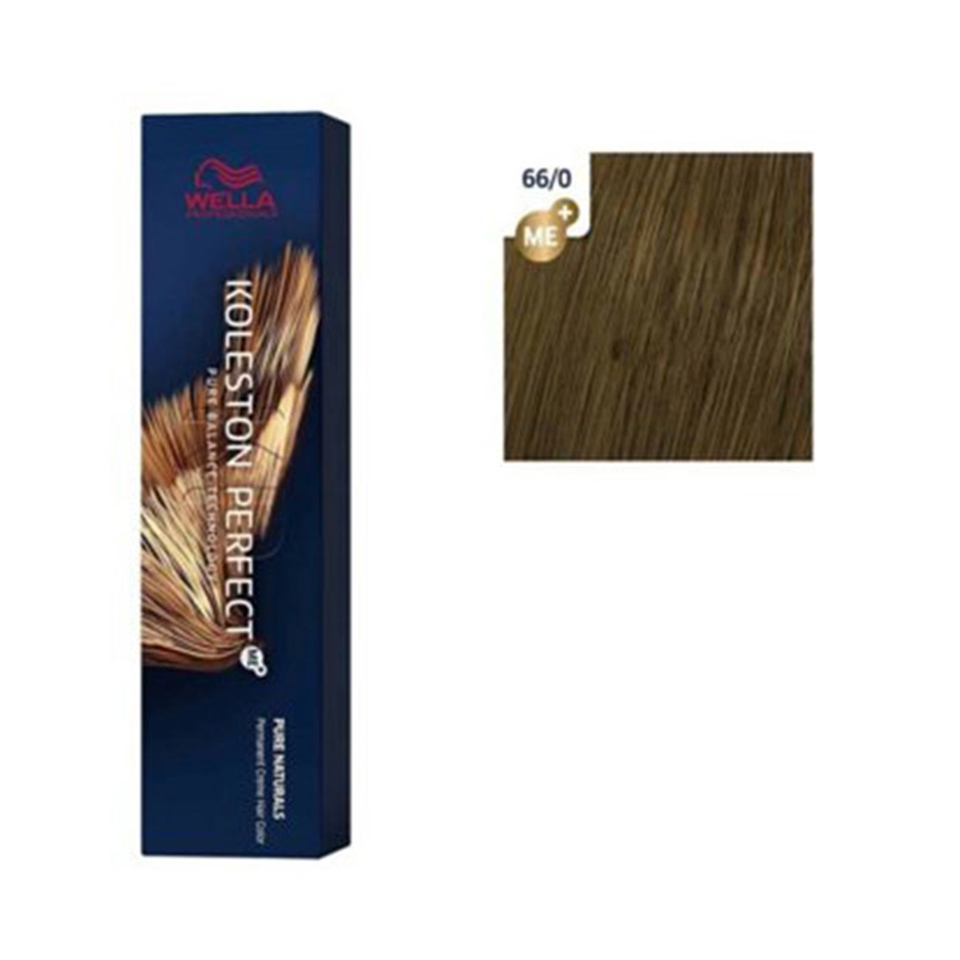 Koleston Perfect Me+ Pure Naturals Saç Boyası 66/0 Yoğun Koyu Sarışın 60ml. 8005610667560