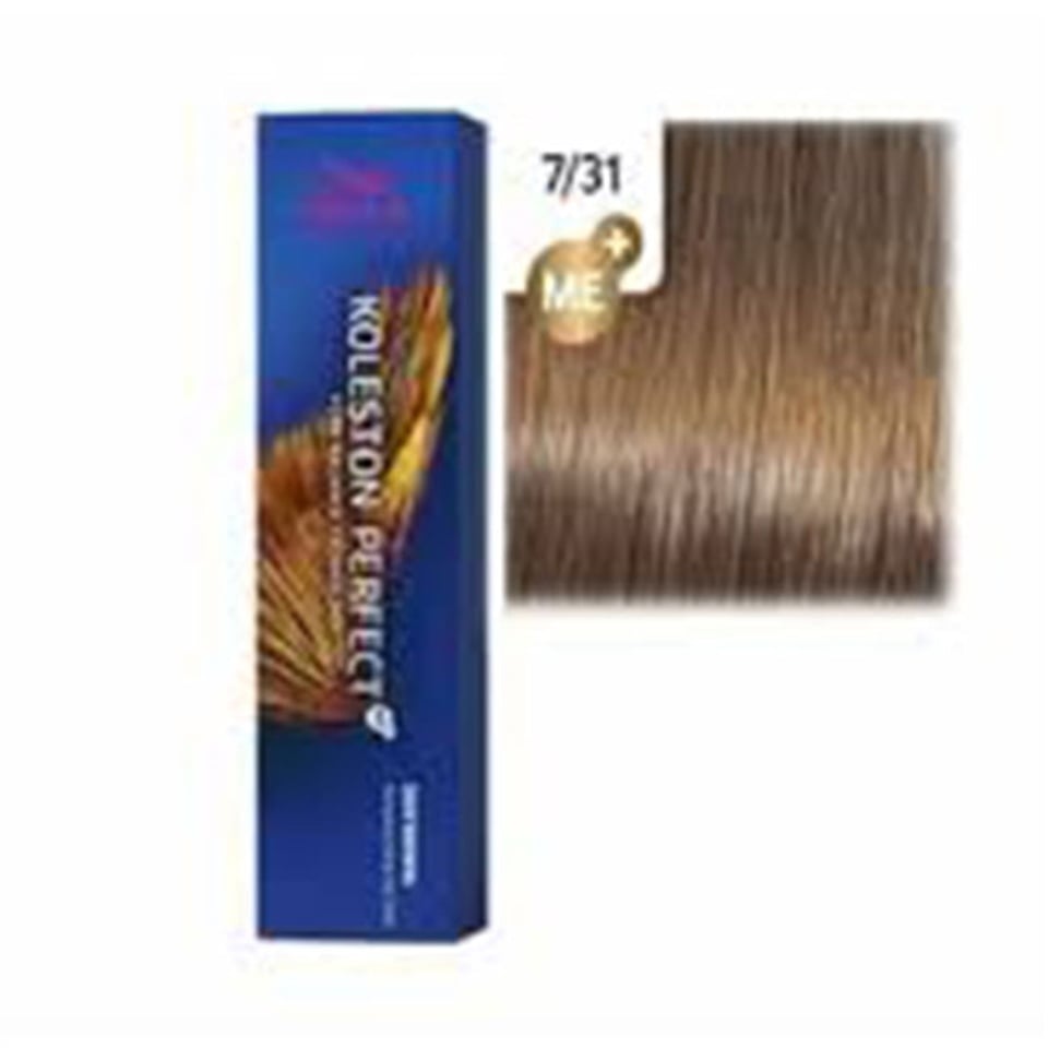 Koleston Perfect Tüp Saç Boyası 7/31 Orta Altın Küllü Sarı 60 Ml