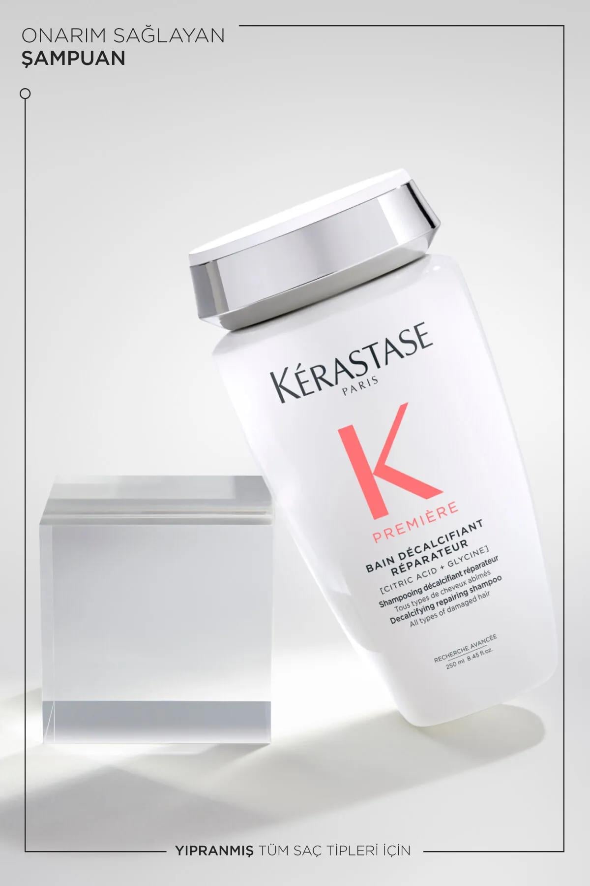 Premiere Bain Decalcifiant Reparateur Yıpranmış Saçlar Için Onarım Sağlayan Şampuan 250 ml Çizgi Shop'da.